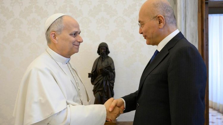 Сустрэча Папы з Бархамам Салехам