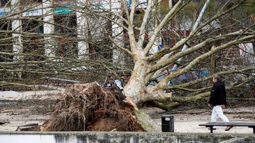 La oraci&oacute;n del Papa por las v&iacute;ctimas de la tormenta Kristin en Portugal