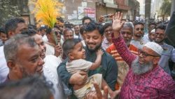 Wahlkampfveranstaltung in Dhaka