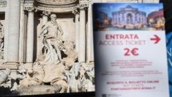 Eintritt für den Trevi-Brunnen in Rom