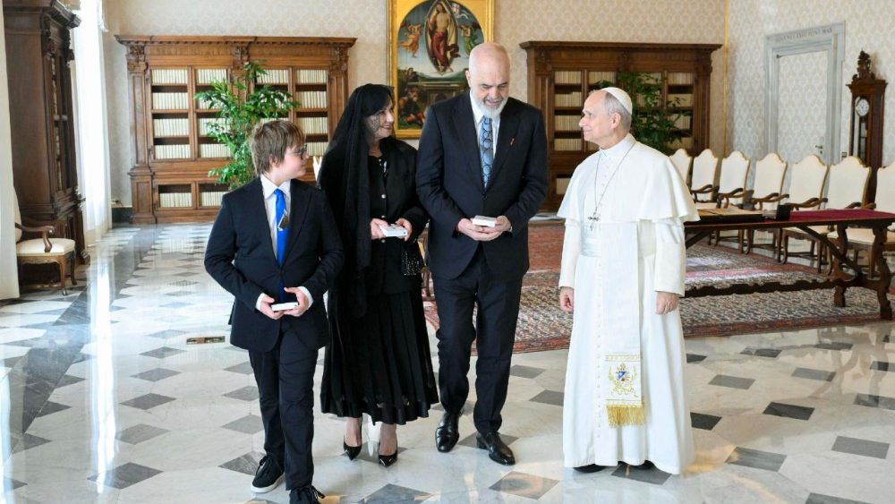Papa Leone riceve il Primo ministro albanese Rama