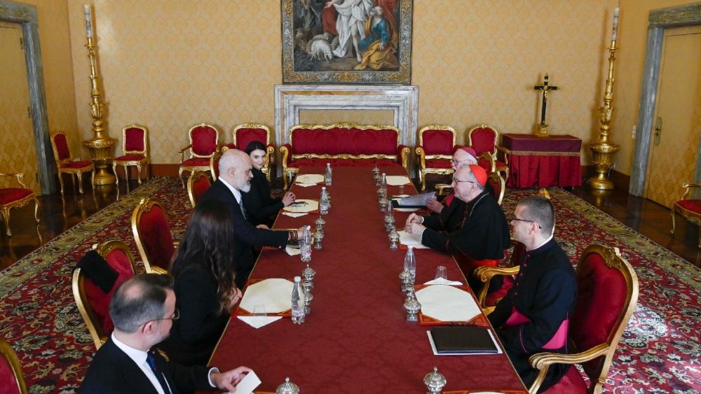 Papa Leone riceve il Primo ministro albanese Rama