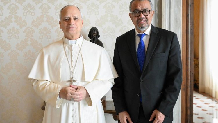 Papst und WHO-Generaldirektor an diesem Montag