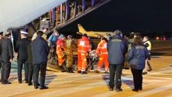 Palestinesi giunti in Italia per ricevere cure mediche