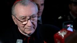 Cardeal Parolin no aniversário dos Pactos de Latrão no Palazzo Borromeo.