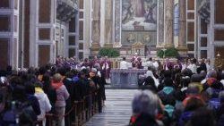 Pápai szentmise a római Jézus Szíve templomban 