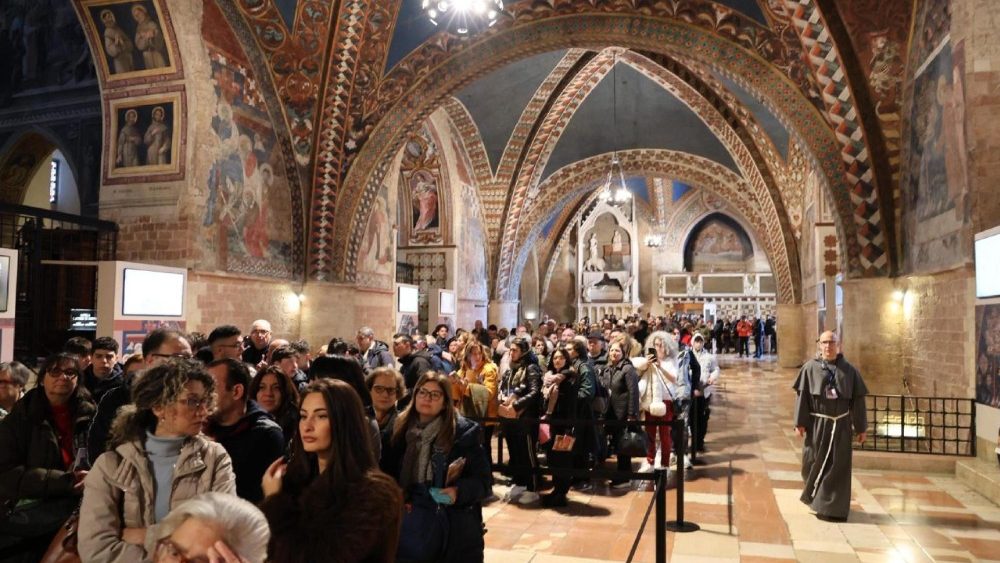 Выстаўленне рэліквій святога Францішка Асізскага