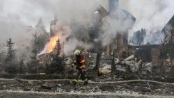 Des quartiers de Kiev ont été bombardés par l'armée russe ce dimanche 22 février