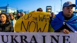 Maandamamo katika siku ya kumbukizi ya miaka 4 tangu uvamizi wa Urusi nchini Ukraine.