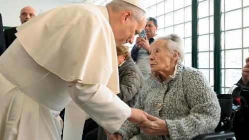 Святы Айцец да “Caritas”: несці Божую дабрыню хворым 
