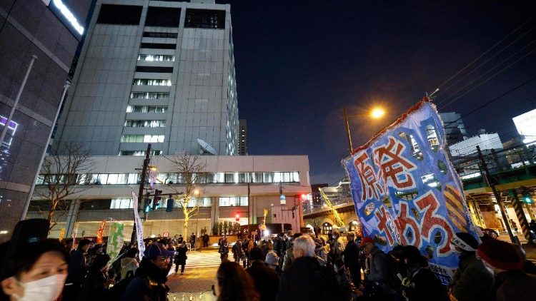 Manifestazioni contro l'energia nucleare a Tokyo