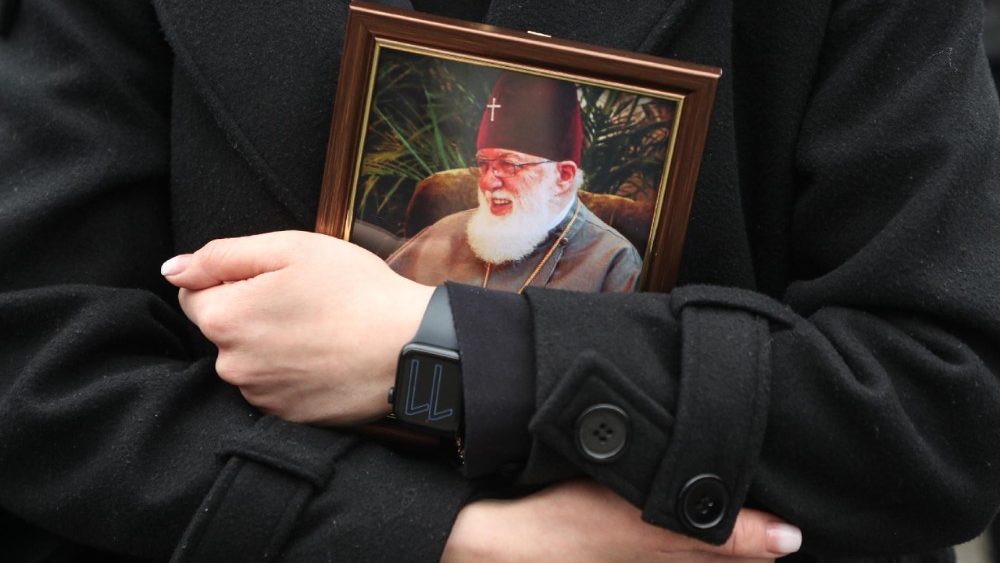 Catholicos-Patriarch Ilia II of All Georgia funeral in Tbilisi