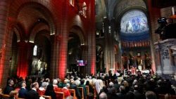 Đức Thánh Cha gặp gỡ Cộng đoàn Công giáo tại Nhà thờ Chính tòa Đức Mẹ Vô Nhiễm Nguyên Tội, Monaco, 28.03.2026.