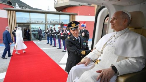 Nach Monaco-Reise: Papst ist wieder in Rom