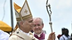 Папа падчас святой Імшы ў Яўндэ