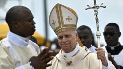 Der Papst in diesen Tagen in Kamerun