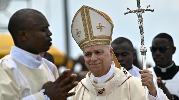 Der Papst in diesen Tagen in Kamerun