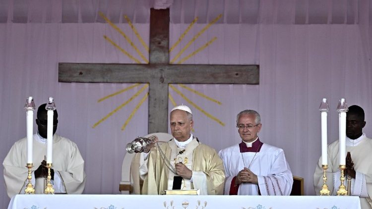 Pope Leo XIV visits Angola