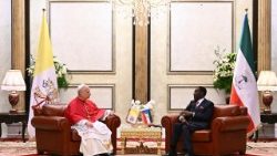 Đức Thánh Cha Lêô XIV thăm hữu nghị Tổng thống Teodoro O. N. Mbasogo, Cộng Hoà Guinea Xích Đạo, ngày 21.04.2026.