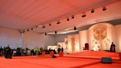 Papa Leone all'incontro con i giovani e le famiglie in Guinea Equatoriale