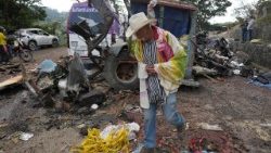 Atentado en la Carretera Panamericana en Colombia