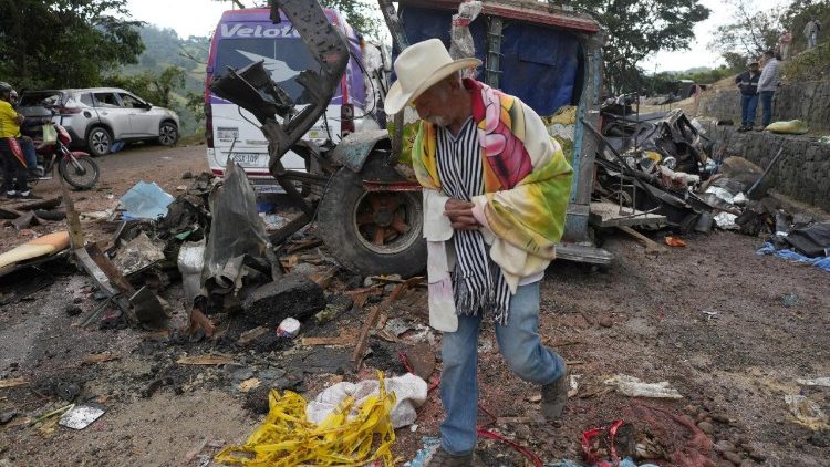 Atentado en la Carretera Panamericana en Colombia