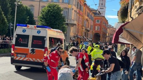 Italiens Kirche zu Modena: Akt sinnloser Gewalt