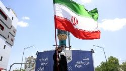 Una manifestazione a Teheran nelle ultime ore di tensione con gli Usa
