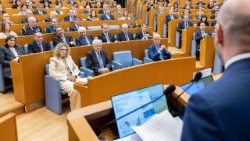 Il presidente della Repubblica italiana Mattarella partecipa alla presentazione del rapporto annuale dell'Istat 