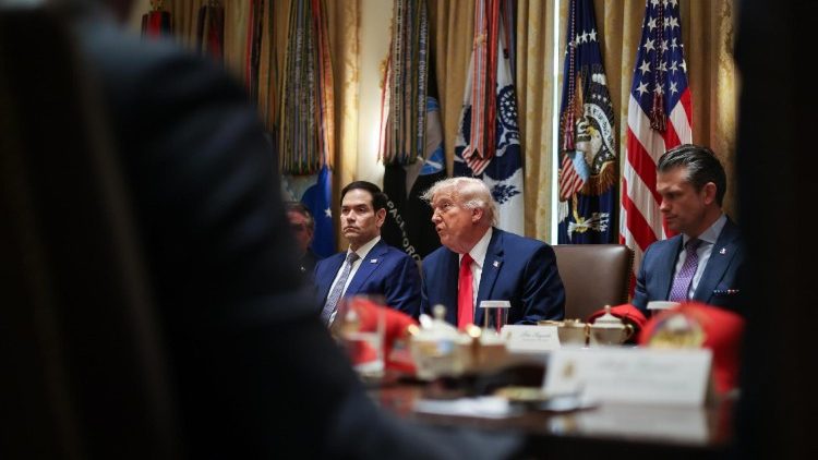 US President Trump holds Cabinet meeting at the White House