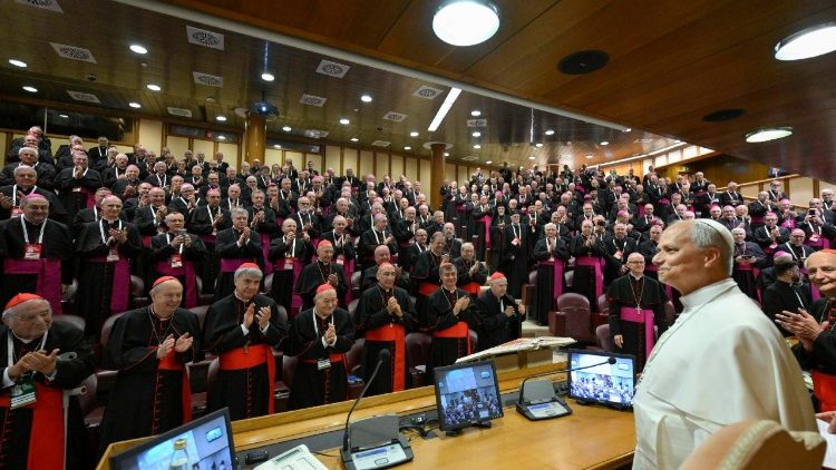 Pāvests tiekas ar Itālijas Bīskapu konferences locekļiem