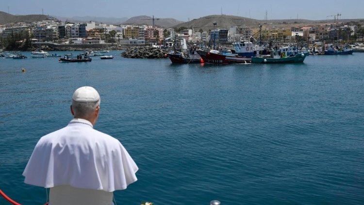 File photo of Pope Leo during his stay in the Canary Islands