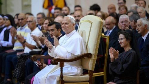 Leo XIV.: „Die Sch&ouml;nheit hilft uns, den Blick zum Himmel zu erheben"