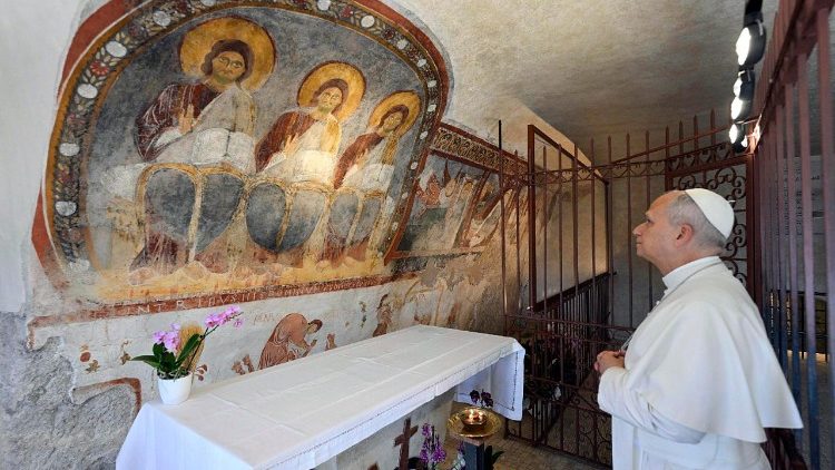 Pápež Lev XIV. vo Vallepietra