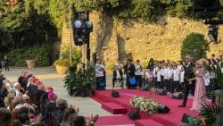Papa Leone all'incontro di preghiera e fraternit� "Cantico di pace"