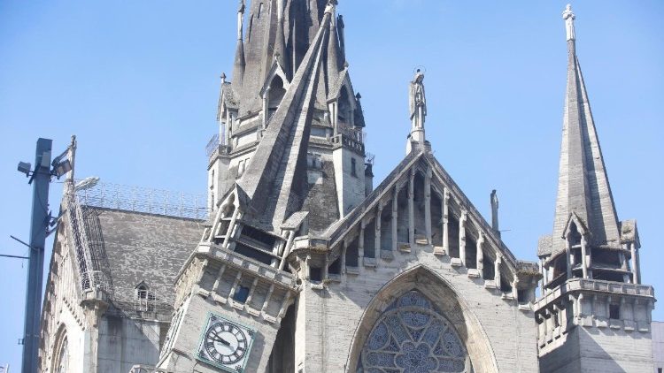 La basilica di Nostra Signora del Rosario a Manizales
