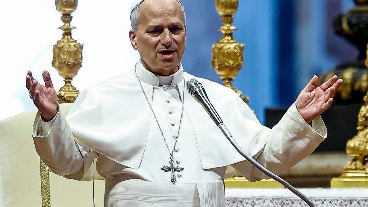 Papa Leon al XIV-lea la audiența generală de miercuri, 12 august 2026, din Bazilica San Pietro