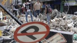 Pereira, la distruzione provocata dal sisma del 10 agosto