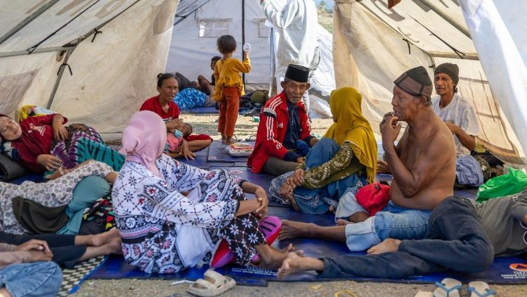 Sfollati nella provincia di Nusa Tenggara