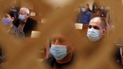 Irakische Christen bei einer Weihnachtsmesse in Bagdad