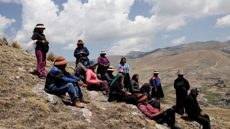 Người dân Peru trên miền núi Cusco 