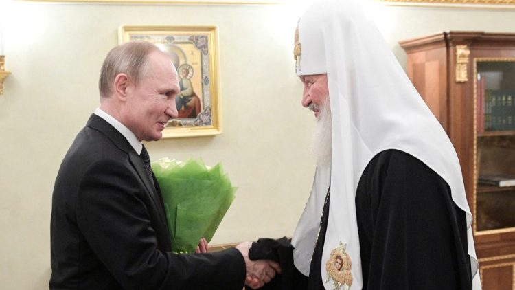 Władimir Putin i patriarcha Cyryl