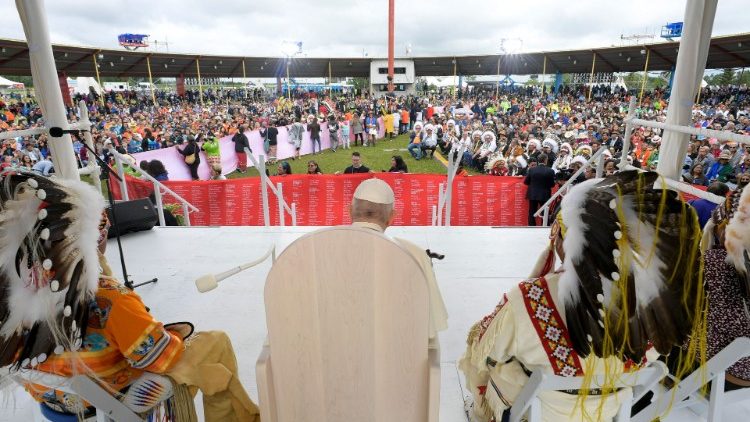 Mkutano wa Papa na watu wa Asili nchini Canada