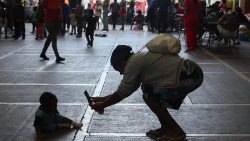 Migration: Mutter und Kind