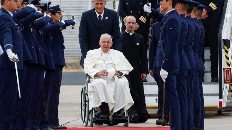 लिस्बन के फिगो मादुरो एयर बेस पर स्वागत, 02.08.2023