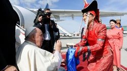 Pope Francis visits Mongolia