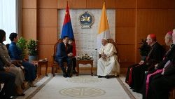 संत पापा मंगोलिया में