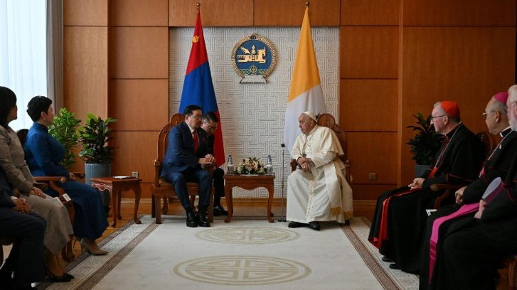 संत पापा मंगोलिया में