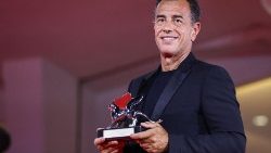 Matteo Garrone am 9.September 2023 bei den 80. Filmfestspielen von Venedig. Der Italiener wurde mit einem silbernen Löwen für die beste Regie im Film „Io Capitano" geehrt