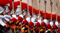 Гвардзейцы Папскай Швейцарскай гвардыі